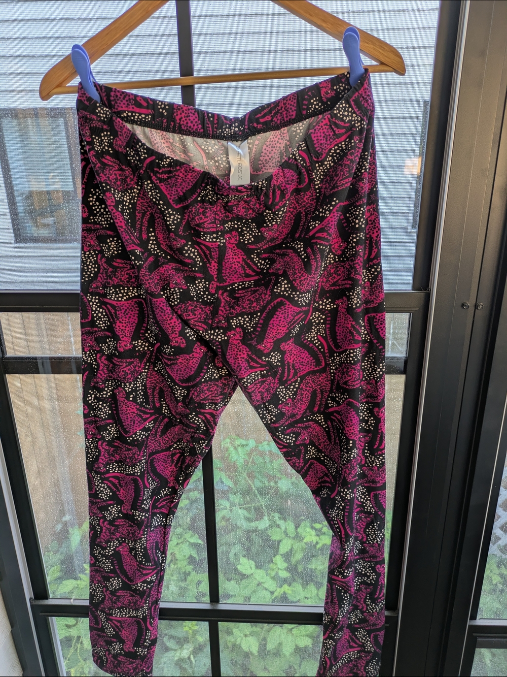 Pink and Black Leopard Sweetlegs Leggings